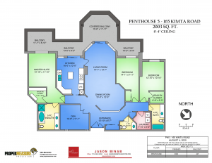 Penthouse condo floor plans Victoria